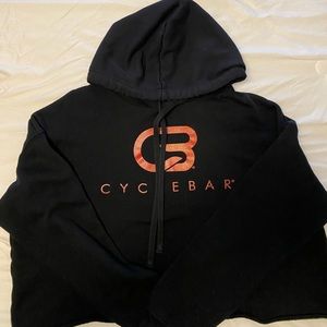 CycleBar Crop Top Hoodie